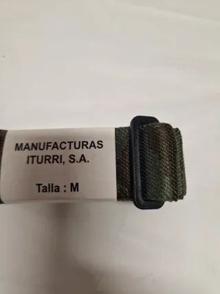 Cinturón militar pixelado Talla M
