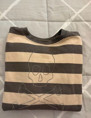 Sudadera Scalpers rayas calavera