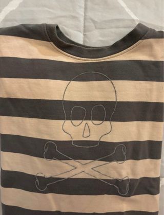 Sudadera Scalpers rayas calavera