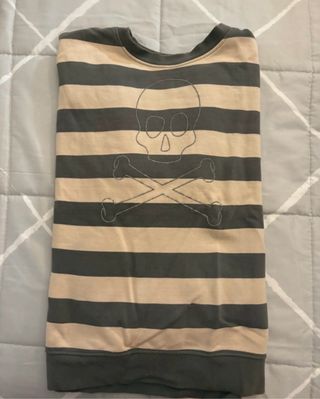 Sudadera Scalpers rayas calavera