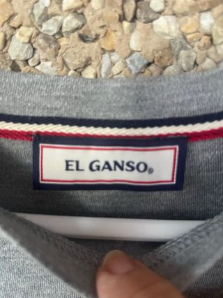 Camiseta El Ganso gris hombre