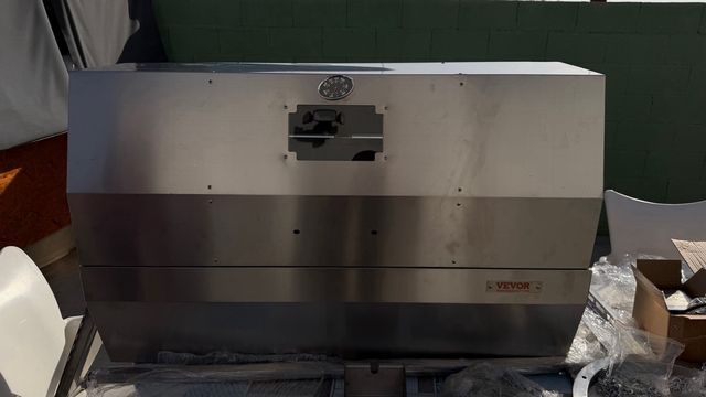 Asador Rotativo Vevor Acero Inoxidable