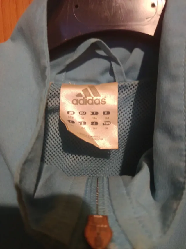 Chaqueta Adidas Azul Talla S