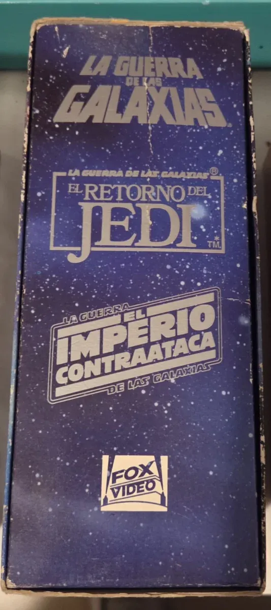 Trilogía La Guerra de las Galaxias VHS