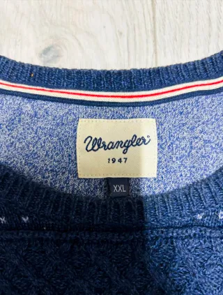 Maglione Wrangler blu uomo