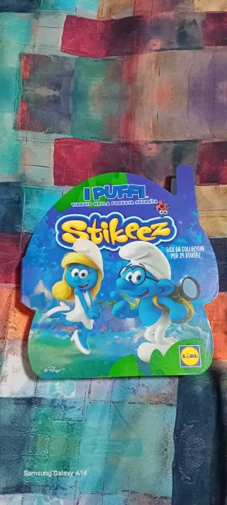 I Puffi Stikeez Lidl 2017 Serie Completa Box