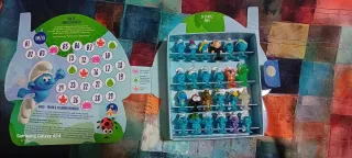 I Puffi Stikeez Lidl 2017 Serie Completa Box