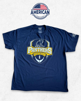Camiseta Dewitt Panthers Fútbol Azul XL