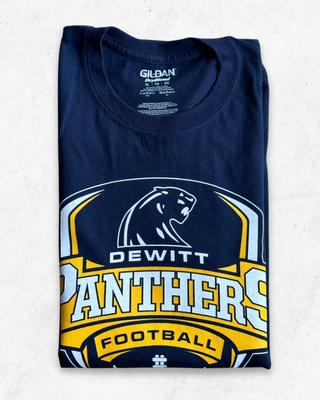 Camiseta Dewitt Panthers Fútbol Azul XL