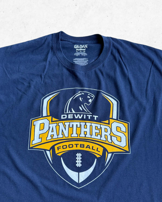 Camiseta Dewitt Panthers Fútbol Azul XL