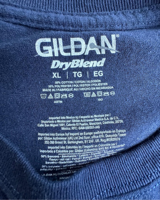 Camiseta Dewitt Panthers Fútbol Azul XL