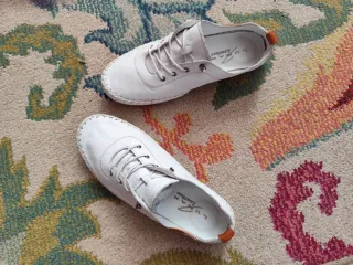 Zapatillas Lunar Leather Piel Blanca Talla 38