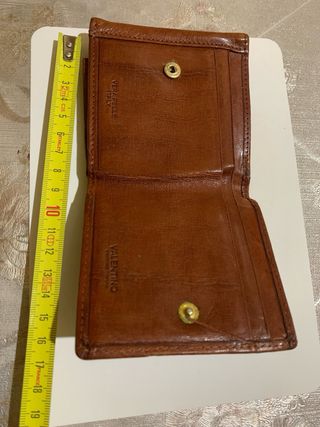 Portafoglio Valentino in pelle marrone