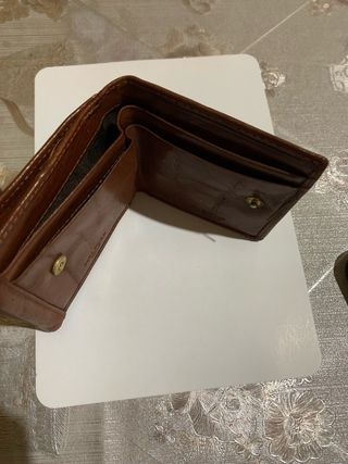 Portafoglio Valentino in pelle marrone