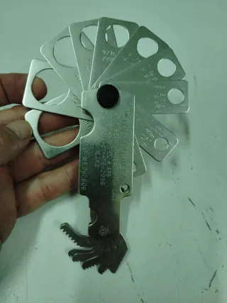 Galgas para medir rosca y espárragos