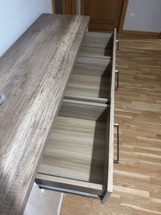 Mueble recibidor madera