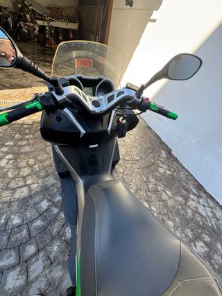 Kawasaki J300 Negra y Verde
