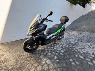 Kawasaki J300 Negra y Verde