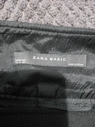 Falda tubo Zara negra