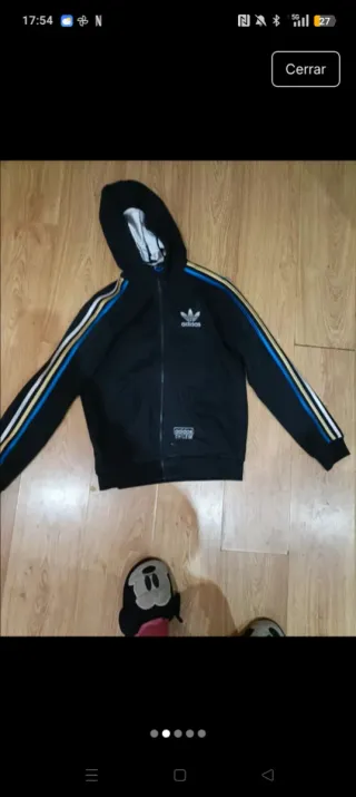 Chaqueta Adidas Chile 62 Negra Unisex