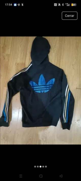 Chaqueta Adidas Chile 62 Negra Unisex