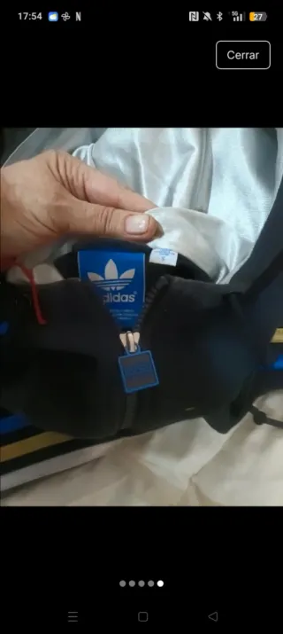 Chaqueta Adidas Chile 62 Negra Unisex