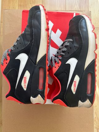 Zapatillas Nike Air Max Negras y Rojas