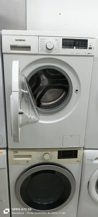 Lavadora Siemens Carga Frontal 8kg A+++