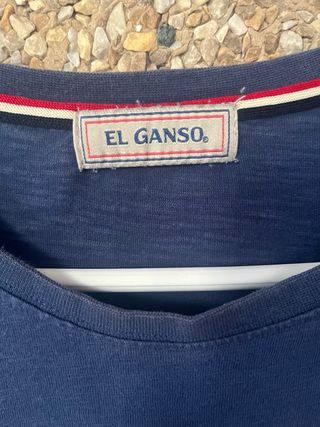 Camiseta El Ganso Hombre Azul