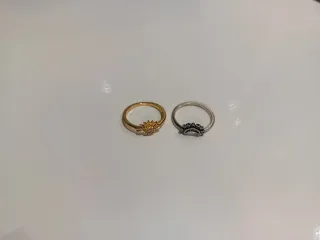 Anillos Pandora Sol y Luna