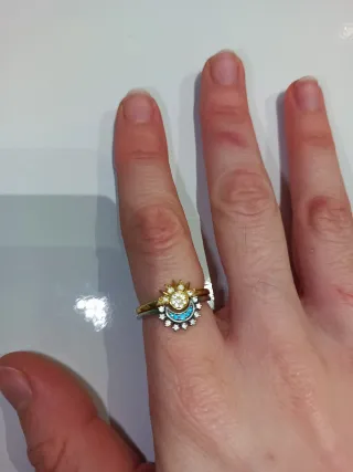 Anillos Pandora Sol y Luna