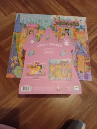 Puzzle Djeco 54 piezas Castillo Princesas