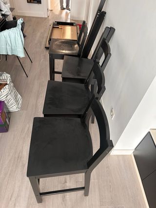 Mesa Alta Cocina IKEA NORDVIKEN Negra