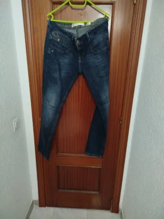 Pantalones vaqueros azules