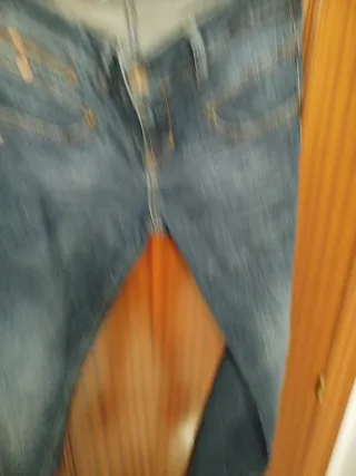 Pantalones vaqueros azules