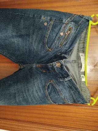 Pantalones vaqueros azules