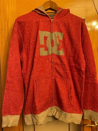 Sudadera DC Hombre Talla M Roja