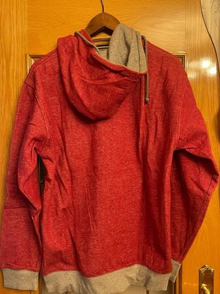 Sudadera DC Hombre Talla M Roja