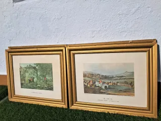 4 Cuadros Antiguos Decorativos