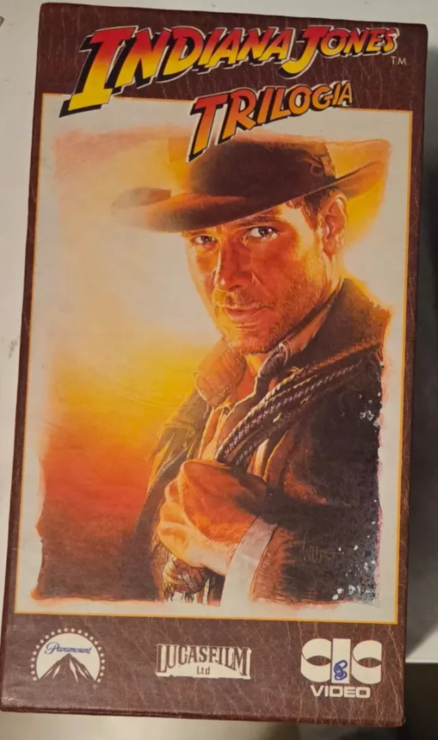 Trilogía Indiana Jones VHS