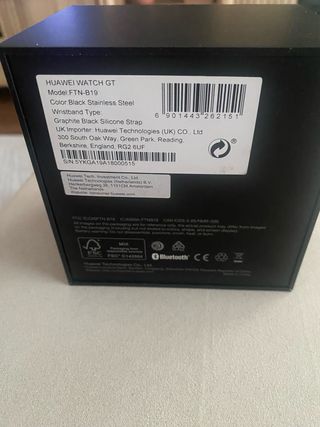 Reloj Huawei Watch GT Negro/Gris