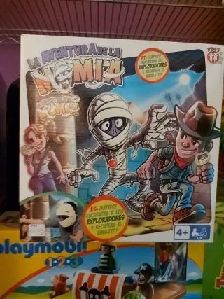 La Aventura de la Momia Juego de Mesa