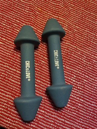 Mancuernas azules 2kg (par)