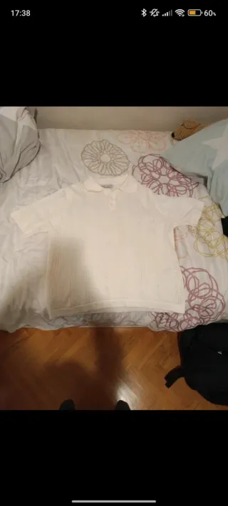 Camiseta Bershka Verano Blanca