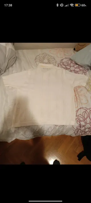 Camiseta Bershka Verano Blanca