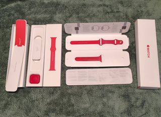 Apple Watch como nuevo, Series 6 44mm color rojo