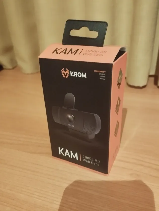 Webcam Krom KAM 1080p HD