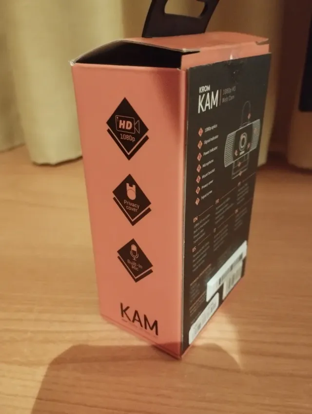 Webcam Krom KAM 1080p HD