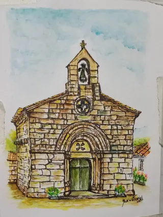 Quadro aguarela original 15x20cm