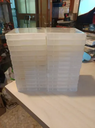 Lote 26 Cajas Nintendo DS transparentes